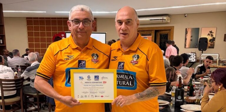 Magnus Futsal recebe homenagem pela conquista dos Jogos Abertos 2026